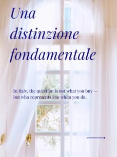 🇮🇹 In Italy, representation defines the acquisition.

Most properties are presented by agents acting for the seller.
Discerning buyers, however, are represented.

As a licensed luxury property finder acting exclusively on behalf of the buyer, I offer discreet access to the full market — including opportunities that are never publicly introduced — and manage the acquisition with precision from initial research to final handover.

One point of contact.
Complete confidentiality.
Undivided alignment with your interests.

If you are considering a property in Forte dei Marmi, Tuscany, or elsewhere in Italy, I would be pleased to arrange a private conversation at your convenience.

#fortedeimarmi #tuscany #italyproperty #luxuryrealestateitaly #luxurypropertyfinderitaly