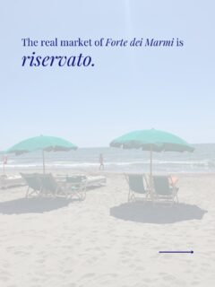 In Forte dei Marmi, the most important transactions happen con discrezione — quietly, deliberately, far away from the public eye.

This has always been the sanctuary of individuals who value privacy as much as capital preservation. From Mina to Giorgio Armani and today’s international UHNW families, the principle remains unchanged:

Visibility is optional. Security is essential.

With extremely limited supply and a culture that protects confidentiality, prime property here functions as a true preservation asset — a safe-haven asset embedded in lifestyle.

Access, however, is riservato.

I represent a small number of clients seeking discreet acquisition in the center, in Roma Imperiale and Vittoria Apuana near the sea, including opportunities that never appear on the open market.

If you wish to explore this market privately, send a message with FORTE.

I will respond personally. 🔑

#fortedeimarmi #versilia #tuscanycoast #italiancoast
#quietluxury