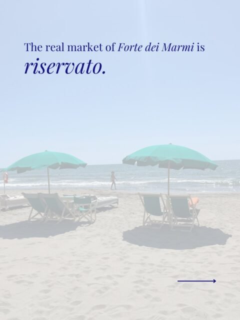 In Forte dei Marmi, the most important transactions happen con discrezione — quietly, deliberately, far away from the public eye.This has always been the sanctuary of individuals who value privacy as much as capital preservation. From Mina to Giorgio Armani and today’s international UHNW families, the principle remains unchanged:Visibility is optional. Security is essential.With extremely limited supply and a culture that protects confidentiality, prime property here functions as a true preservation asset — a safe-haven asset embedded in lifestyle.Access, however, is riservato.I represent a small number of clients seeking discreet acquisition in the center, in Roma Imperiale and Vittoria Apuana near the sea, including opportunities that never appear on the open market.If you wish to explore this market privately, send a message with FORTE.I will respond personally. 🔑#fortedeimarmi #versilia #tuscanycoast #italiancoast#quietluxury