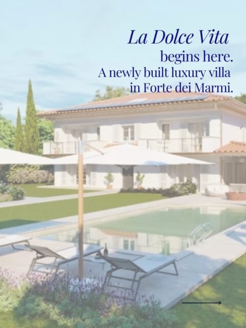 La Dolce Vita is not a dream. It’s an address.A newly built luxury villa in Forte dei Marmi, designed for those who value space, privacy, and understated elegance.730 sqm of refined interiors.2,000 sqm of private garden.A 100 sqm pool.Ready in 2026.Purchased directly from the developer, with 4% VAT—offering the rare advantage of a brand-new home, built to modern standards and never lived in.This is not about excess.It’s about how life feels… when everything is exactly as it should be.If this resonates with you,you already know the next step.#fortedeimarmi #ladolcevita #quietluxury #luxuryrealestate #italianriviera