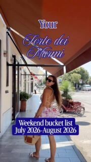 Here is your July–August 2026 Forte dei Marmi bucket list. I share this every two months, so you know where to go and what to do:

A beachfront breakfast at Alpemare, a stop at Dadà for unique fashion finds, gelato from Oblò, a few beautiful corners for photos, and an evening stroll through the center as the town comes alive.

Simple pleasures, done well.

And perhaps that’s exactly why so many people decide to buy a home here, not just for a few weeks of summer, but to make these moments part of everyday life.

If you’re considering a home in Forte dei Marmi and would like guidance from a local but international and multilingual real estate professional, feel free to get in touch.

Save this for your next visit to Forte dei Marmi.

#fortedeimarmi #fortedeimarmilifestyle #versilia #alpemare #dadafortedeimarmi